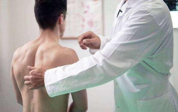 omoplaten arteko minaren diagnostikoa