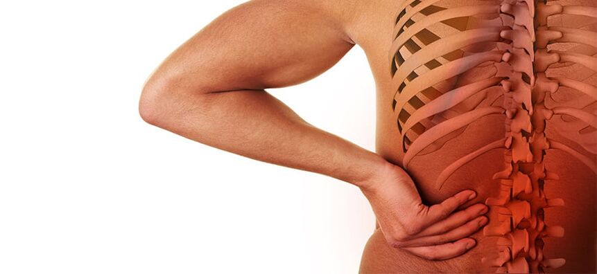 gerrialdeko osteokondrosiaren sintomak